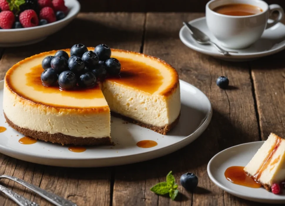 tarta de queso recette